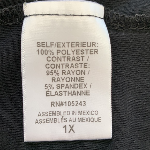 Bobeau Black Top 1X - Picture 6 of 6